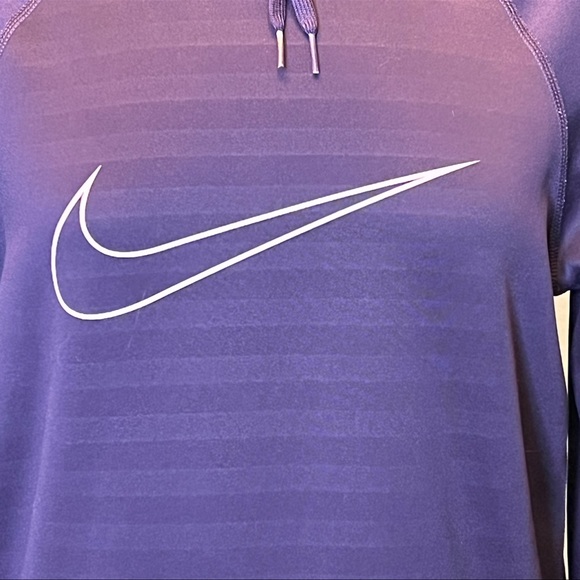 Nike deep purple hoodie - Size small - Picture 3 of 5